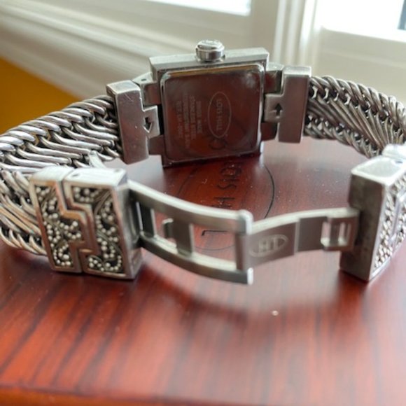 LOIS HILL Woman’s Sterling Silver Bracelet SWISS Watch LH-0002 main image 9
